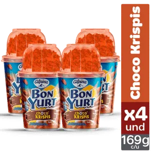 Bon Yurt ChocoKrispis Vaso x4Un x169gr