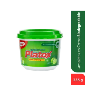Lavaplatos Crema Platox Frotex Biodegradable x235gr