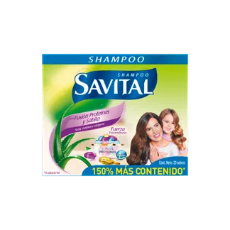 Shampoo Savital Fusion Proteinas x20Un x25ml