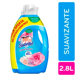 Suavizante Suavitel Fresca Primavera x2Und x2.8ltrs c/u