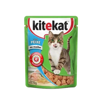 Alimento Húmedo Para Gato Kitekat Pouch Pescado x70gr
