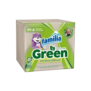 Servilleta Familia Green x100 Servilletas