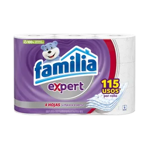 Papel Higiénico Familia Expert x9 Rollos x26 mts