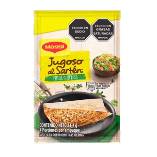 Maggi Jugoso Al Sarten Finas Hierbas x23.4gr