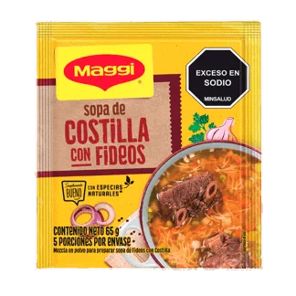 Maggi Sopa Clara Costilla Fd x65gr