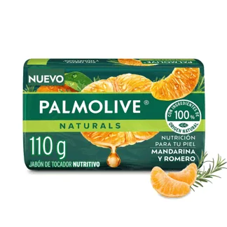 Jabón Palmolive Naturals Mandarina y Romero x110gr