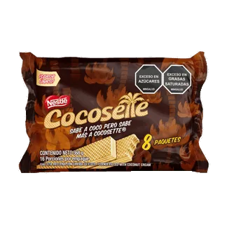 Galletas Cocosette Wafer x8Und x46gr