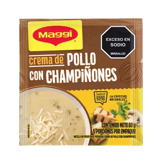 Maggi Crema De Champiñones Sachet x60gr