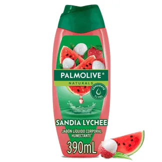 Jabón Líquido Corporal Palmolive Watermelon & Lychee x390ml