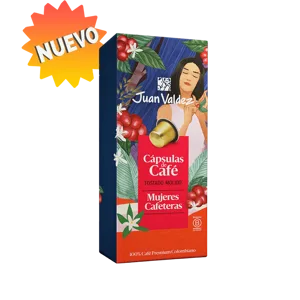 Cápsulas De Café Juan Valdez Mujeres Cafeteras x8 Cápsulas x44.8gr