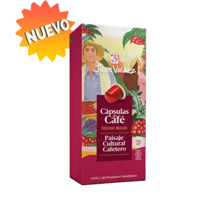 Cápsulas De Café Juan Valdez Paisaje Cultural Cafetero x8 Cápsulas x44.8gr