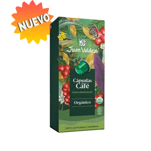 Cápsulas De Café Juan Valdez Orgánico x8 Cápsulas x44.8gr