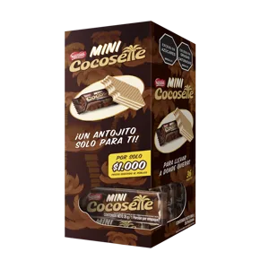 Galletas Cocosette Mini Wafer x36Un x25gr