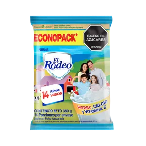 Leche El Rodeo EconoPack x350gr