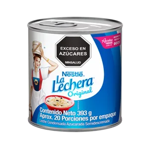 Leche Condensada La Lechera Lata Semidescremada x393gr