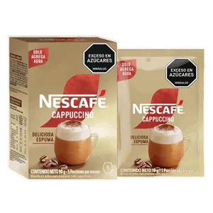 Café Nescafe Cappuccino x5Un x18gr