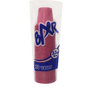 Vaso Policolor Bar 3.3 Onzas x50Un