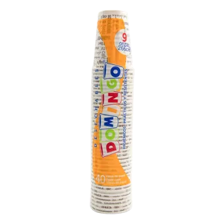 Vaso Domingo 9 Onzas Carton Impreso x40Un