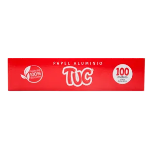 Papel Aluminio Tuc Caja x1 Rollo x100mts