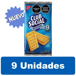 Galletas Club Social Original x9Un x24gr