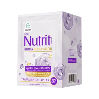 Tratamiento Capilar Nutrit Hidra Reparador Sachet x12Un x30ml