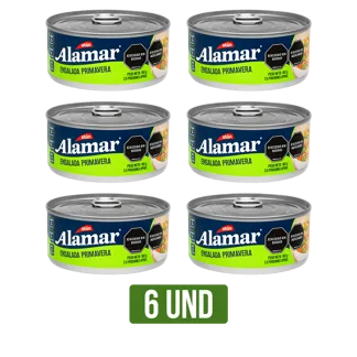 6 Und Ensalada de Atún Alamar Primavera x160gr