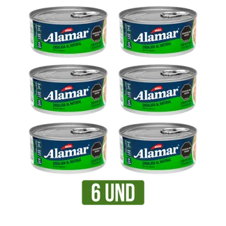 6 Und Ensalada de Atún Alamar Corriente x160gr