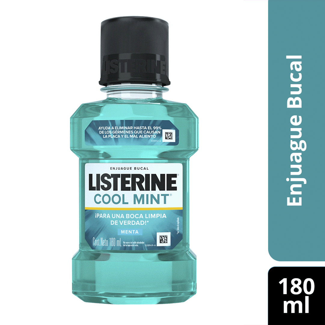 Enjuague Bucal Listerine Cool Mint 12Un x180ml