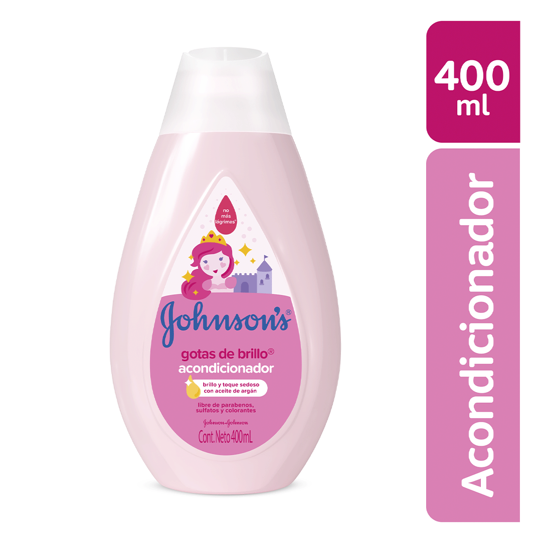 Acondicionador Johnson’S Baby Gotas De Brillo 12Un x400ml
