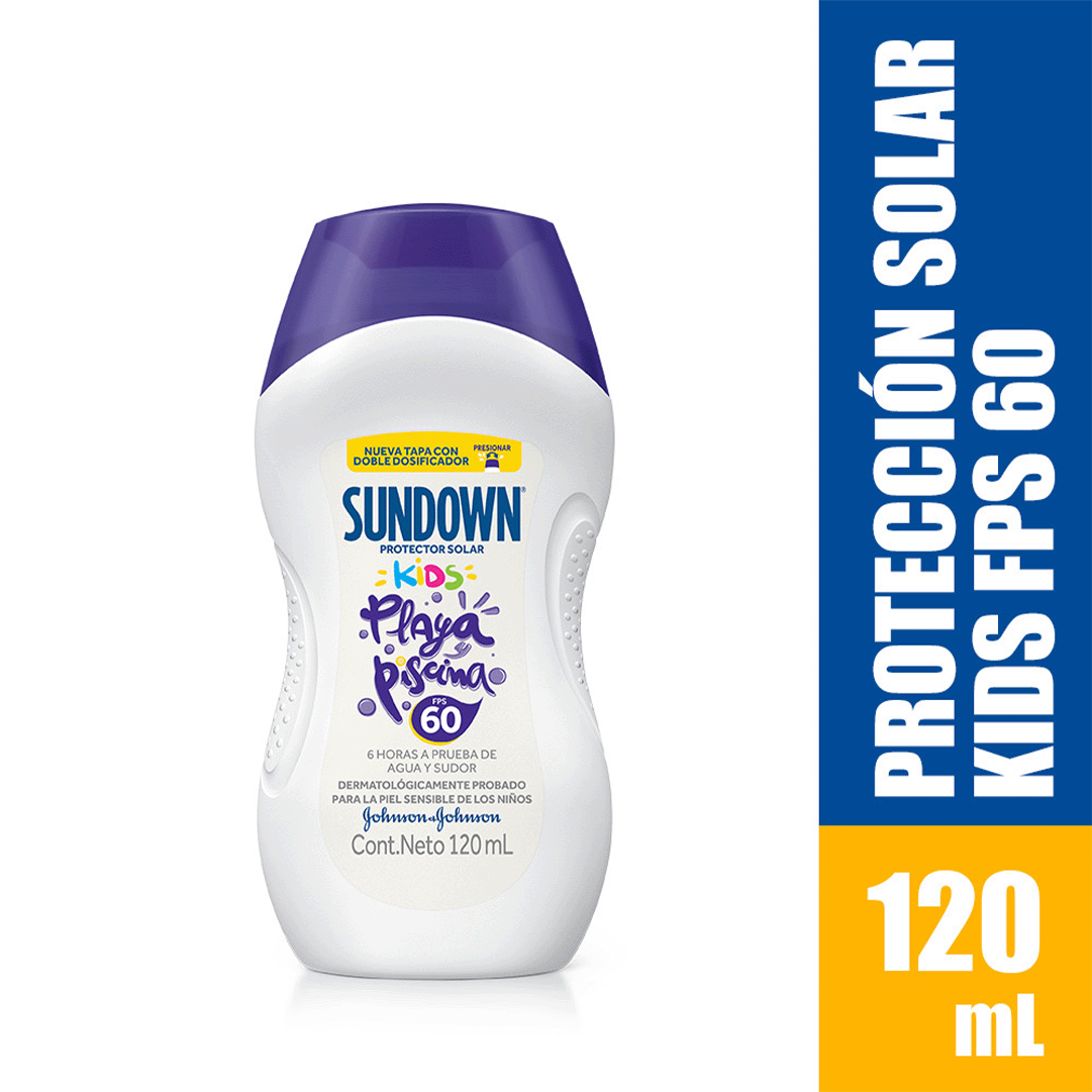 Protector Solar Sundown Kids FPS-60 12Un x120ml