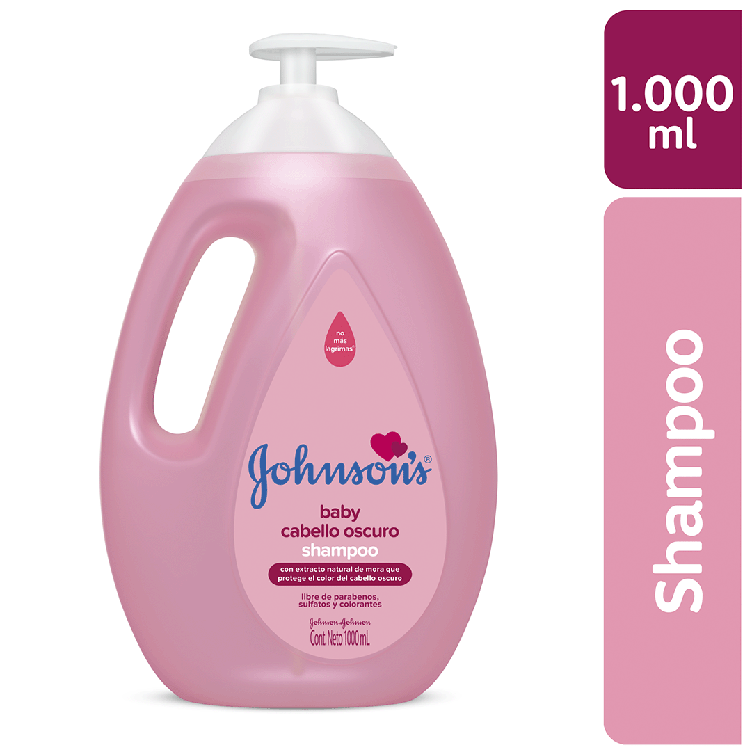 Shampoo Johnson’s Baby Pelo Oscuro x6Un x1000ml