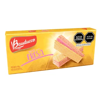 Bauducco Wafer de Fresa 140gr.