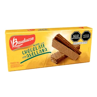 Bauducco Wafer de Chocolate Avellana 140gr.