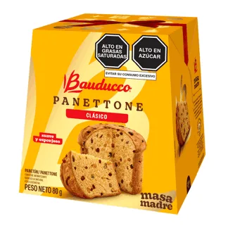 Bauducco Panettone Frutas 80gr.