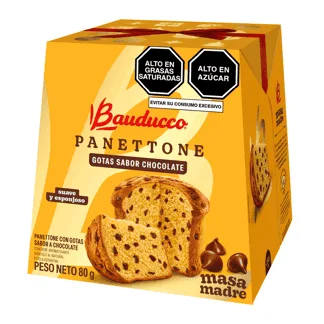 Bauducco Panettone Gotas 80gr.