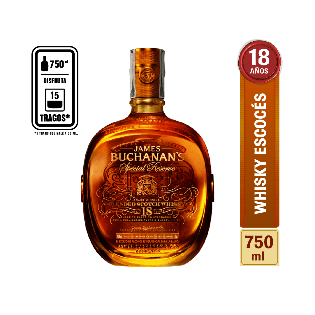 Whisky Buchanan´s 18años Special Reserve x750ml