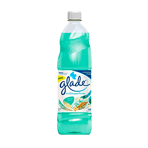 Limpiador Glade Botella Paraíso Azul x900ml
