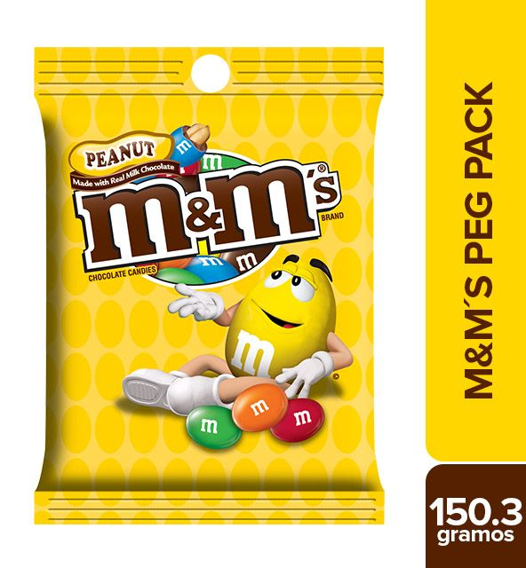 Chocolate M&M’S Peg Pack Peanut x150.3gr