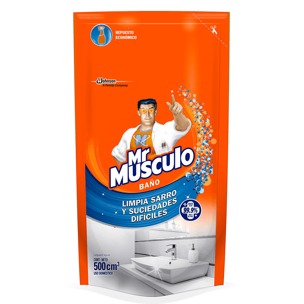 Limpiador Baño Mr Musculo DoyPack x500ml