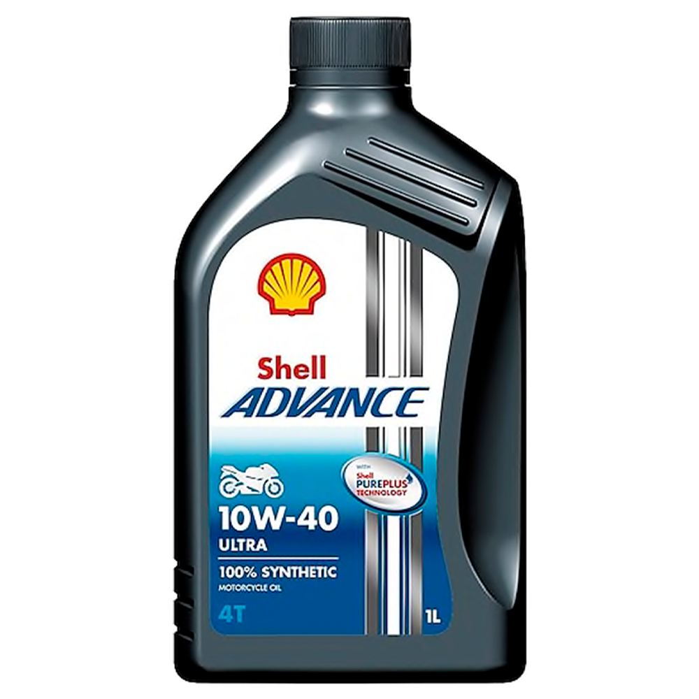Aceite Shell Advance 4T Ultra 10W40 SN 12un x1lt
