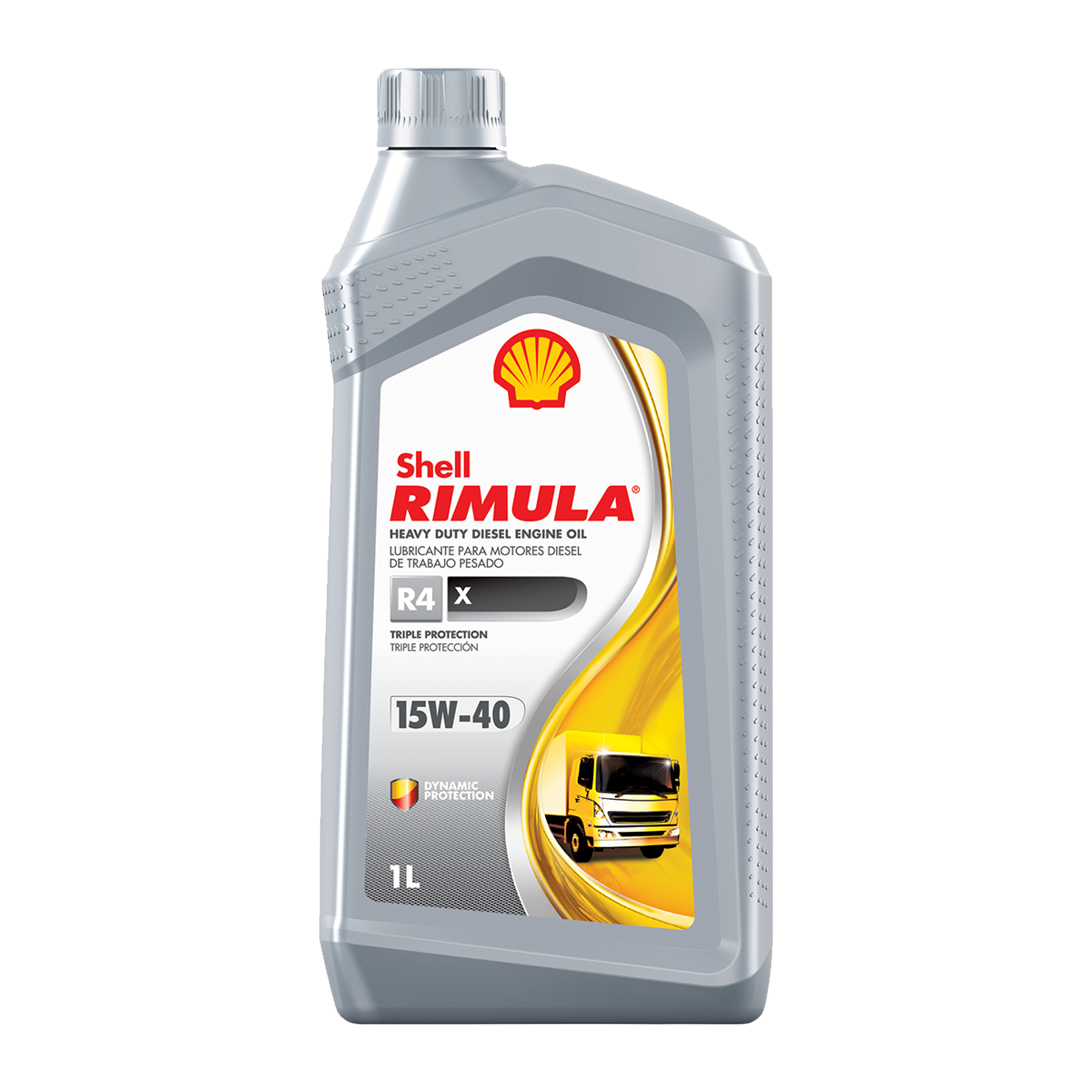 Aceite Shell Rimula R4 X 15W40 12un x1lt