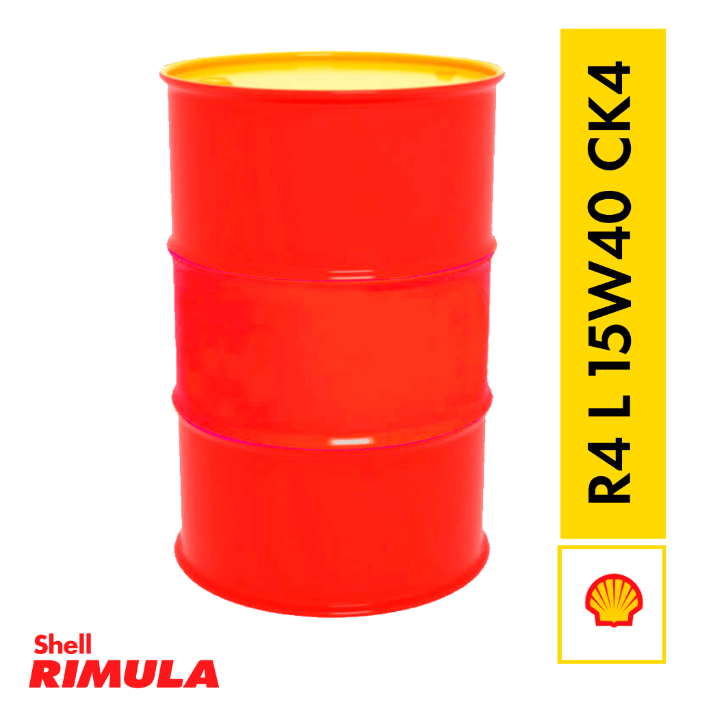 Aceite Shell Rimula R4 L 15W40 CK4 Tambor 1un x209lts
