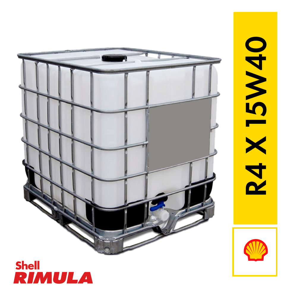 Aceite Shell Rimula R4 X 15W40 Contenedor 1un x275gal