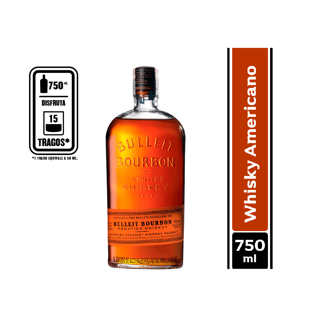 Whisky Bulleit Bourbon x750ml