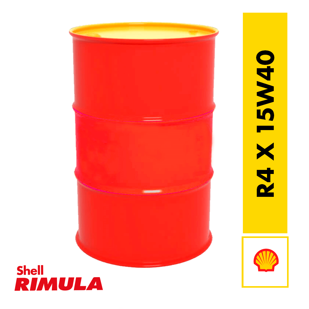 Aceite Shell Rimula R4X 15W40 Tambor 1un x209lts (BR)
