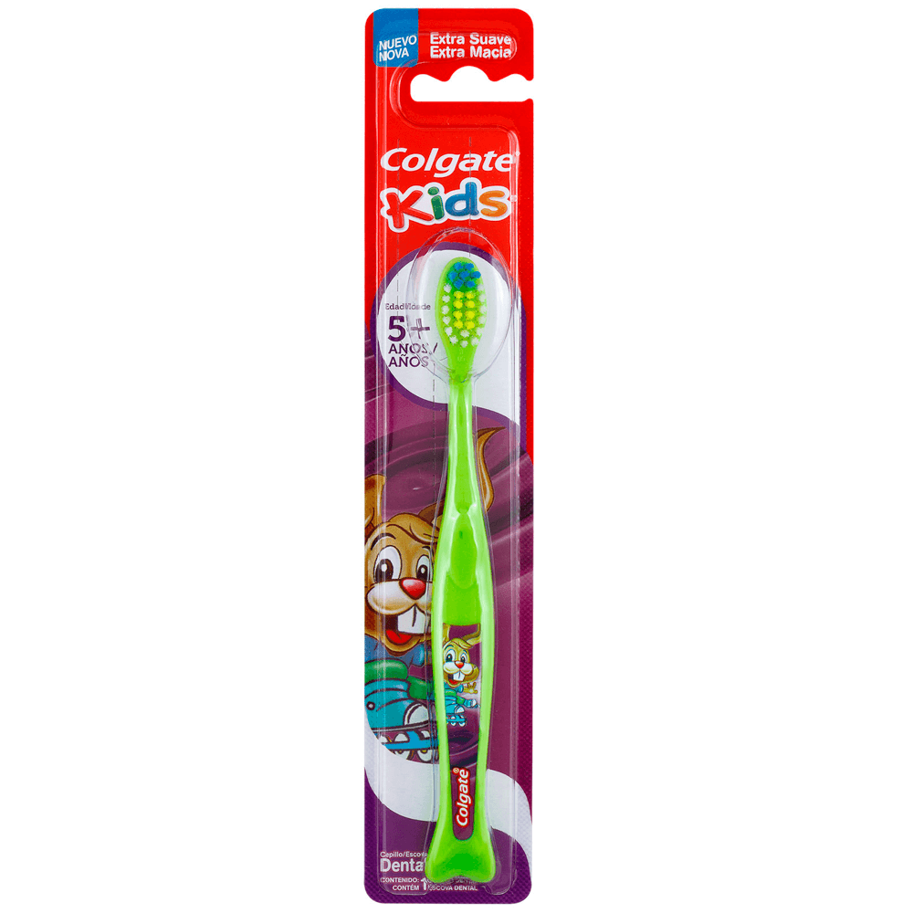 Cepillo Dental Colgate Kids Extra Suave 5+años