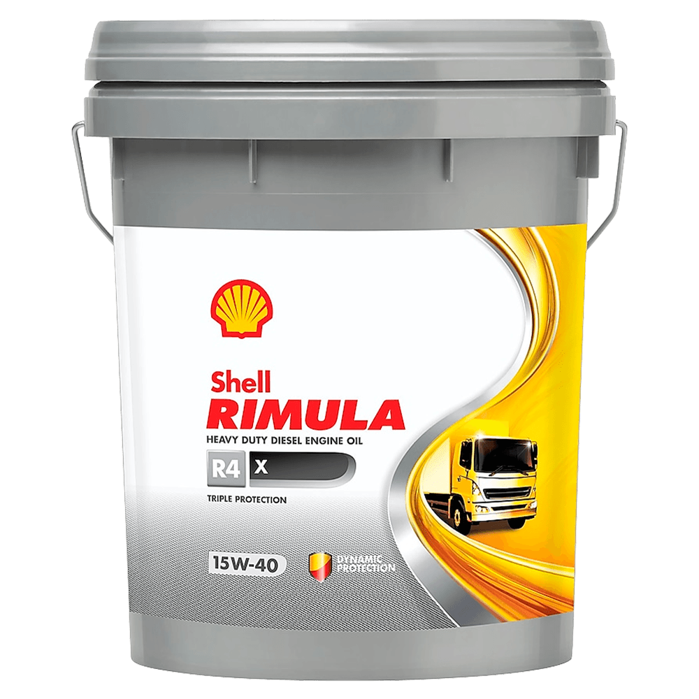 Aceite Shell Rimula R4 X 15W-40 Balde 1un x20Lts (USA)