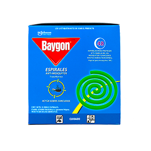 Insecticida Espiral Baygon x 48 uds Anti Mosquitos