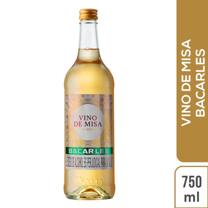 Vino Blanco de Misa Bacarles x750ml