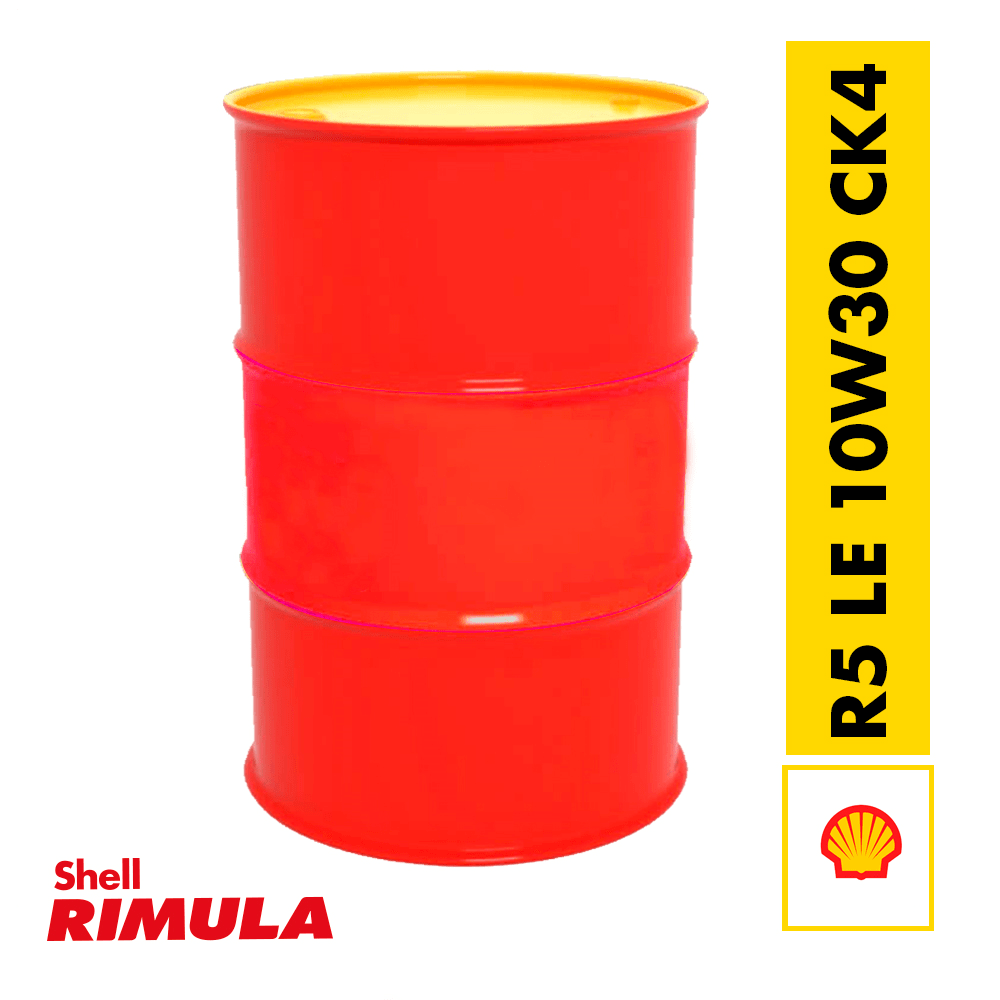 Aceite Shell Rimula  R5 LE 10W30 CK4 Tambor 1un x209lts